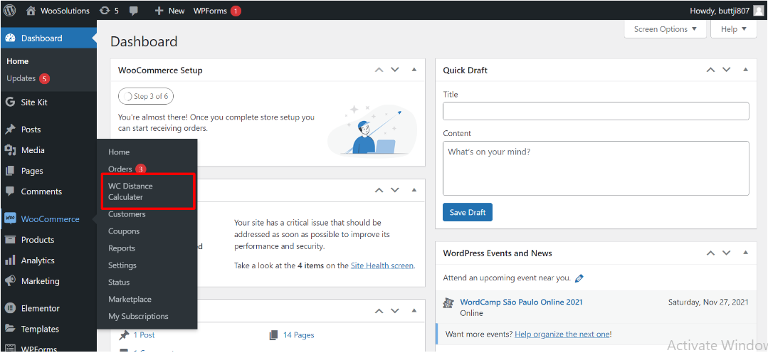 distance rate shipping alternative admin settings woocommerce